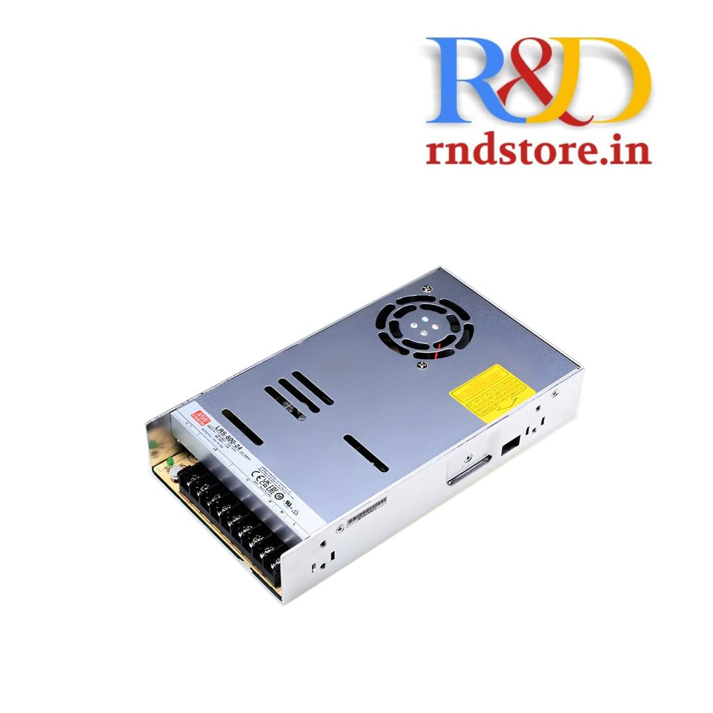 R&D Meanwell SMPS LRS-600-24 Power Supply (24v-600w) for Industrial Automation Machinery