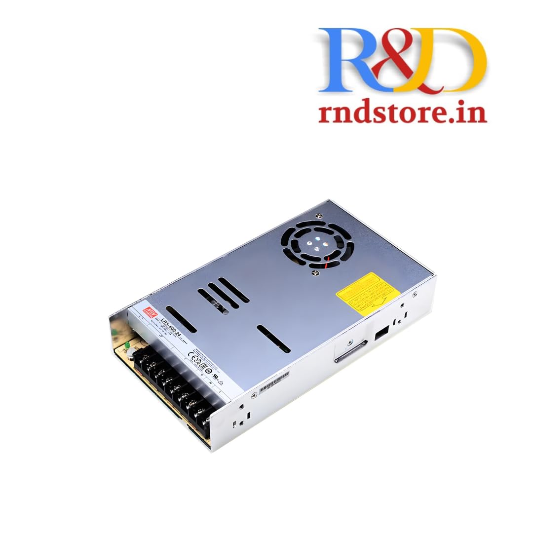 R&D Meanwell SMPS LRS-600-24 Power Supply (24v-600w) for Industrial Automation Machinery