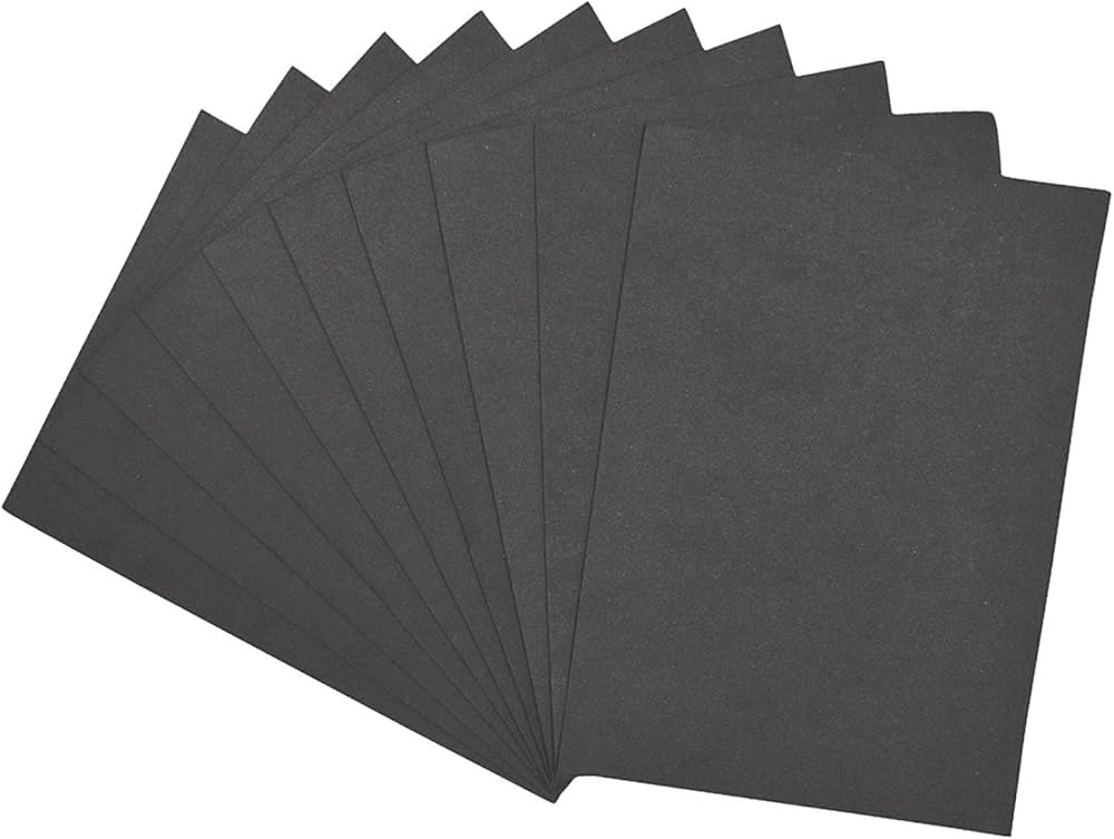 AR Single Side EVA Gasket Black Foam Tape (Size-100mm X100mm) Thickness 3mm, Pack of 4