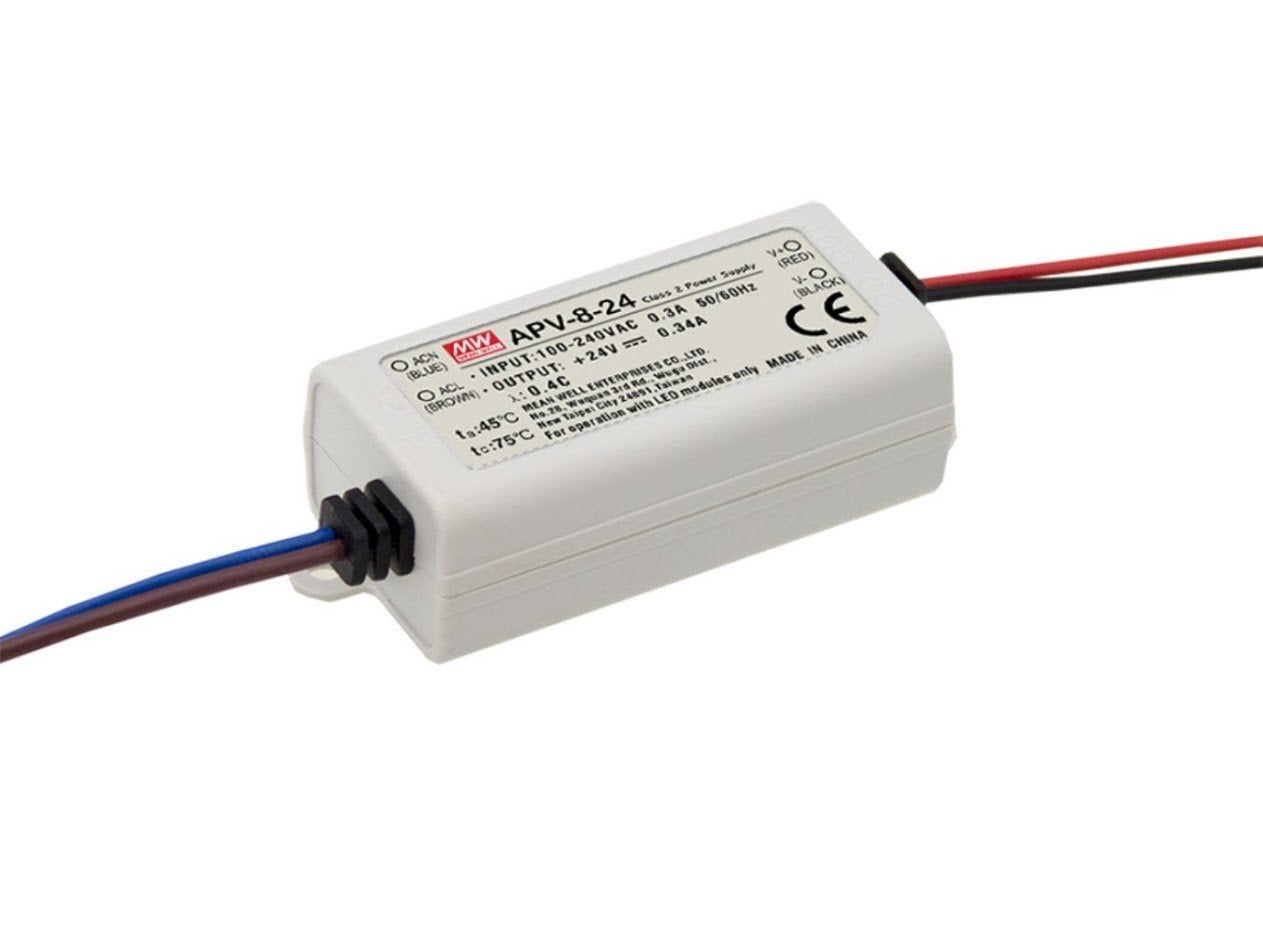 Power Supply MEANWELL: APV-8-12, 8W 12VDC