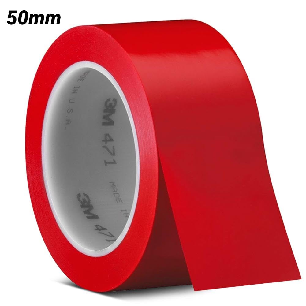 3 M Vinyl AR Tape 471 Blue Size- 2 in x 36 yd (Pack of 1) RED