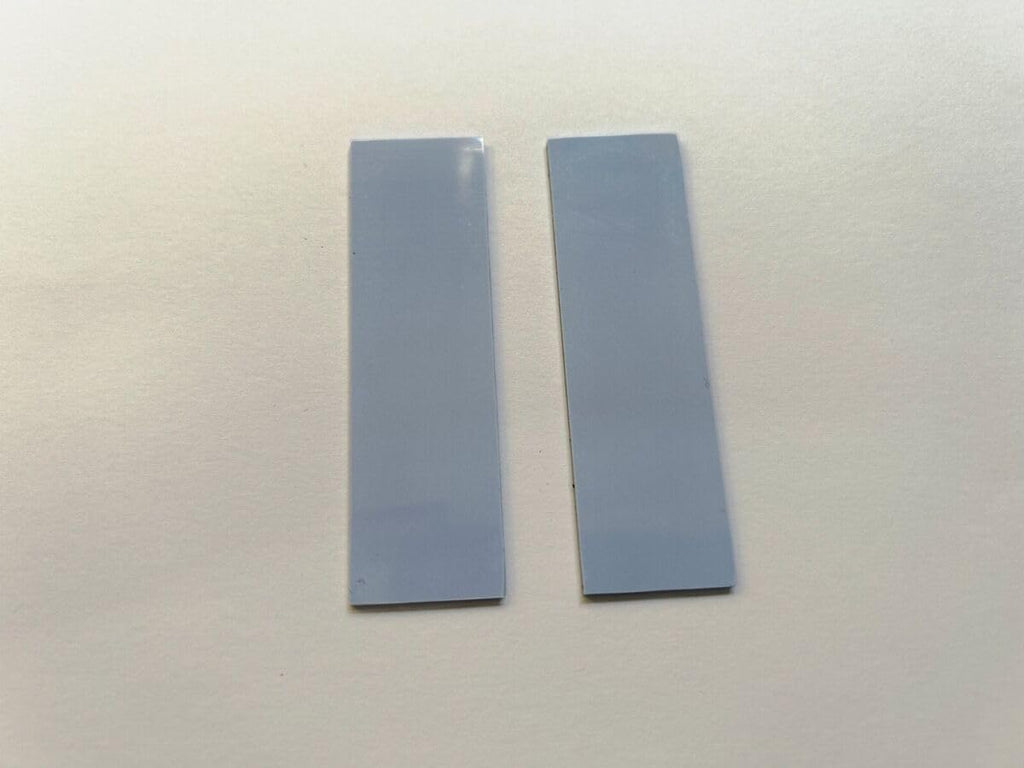 TRUEBOND 2 Pack Thermal Pad Thermal Conductive Silicone Pads with 9.0 W/(m⋅K) Thermal Conductivity, Soft Safe Simple to Apply for SSD CPU GPU LED IC Chipset Cooling (Grey, 20X67X3 MM)