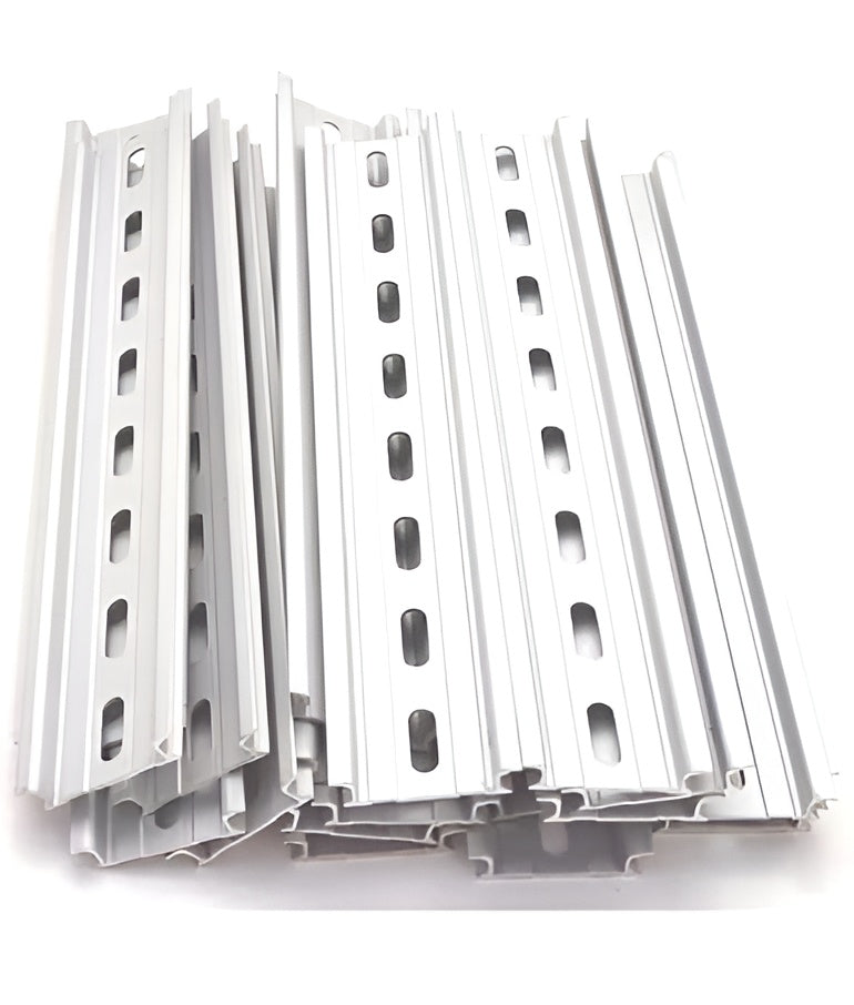 AR DIN mounting Rails (Size- 8inch X35mm X 7.5mm) Industrial Equipment Mounting, Rattle-Proof. Pack of 1