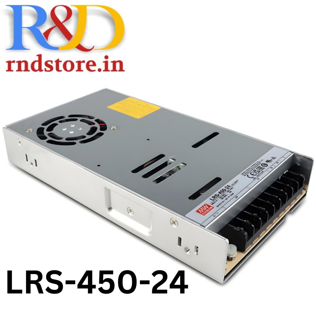 R&D Meanwell SMPS LRS-450-24 (24v-450W) Switching Power Supply For Industrial Automation machinery
