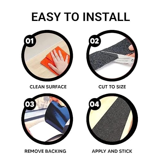 AR Anti-Skid Tape For Size- (2inch*18mtr) BLACK