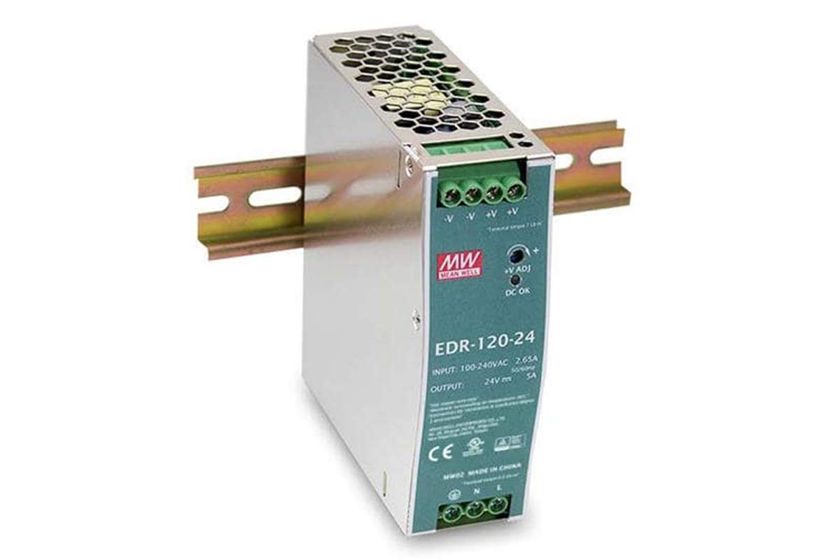 Meanwell EDR-120-24 120W Single Output Industrial DIN RAIL