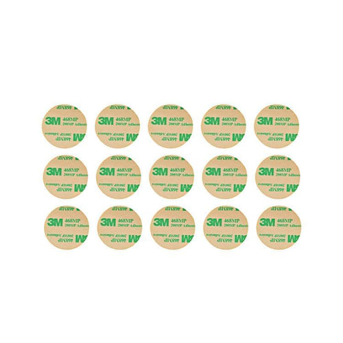 3 m AR V.HB Die Cut Round Circle Two Double Sided Self Adhesive Tape (Pack of 10)
