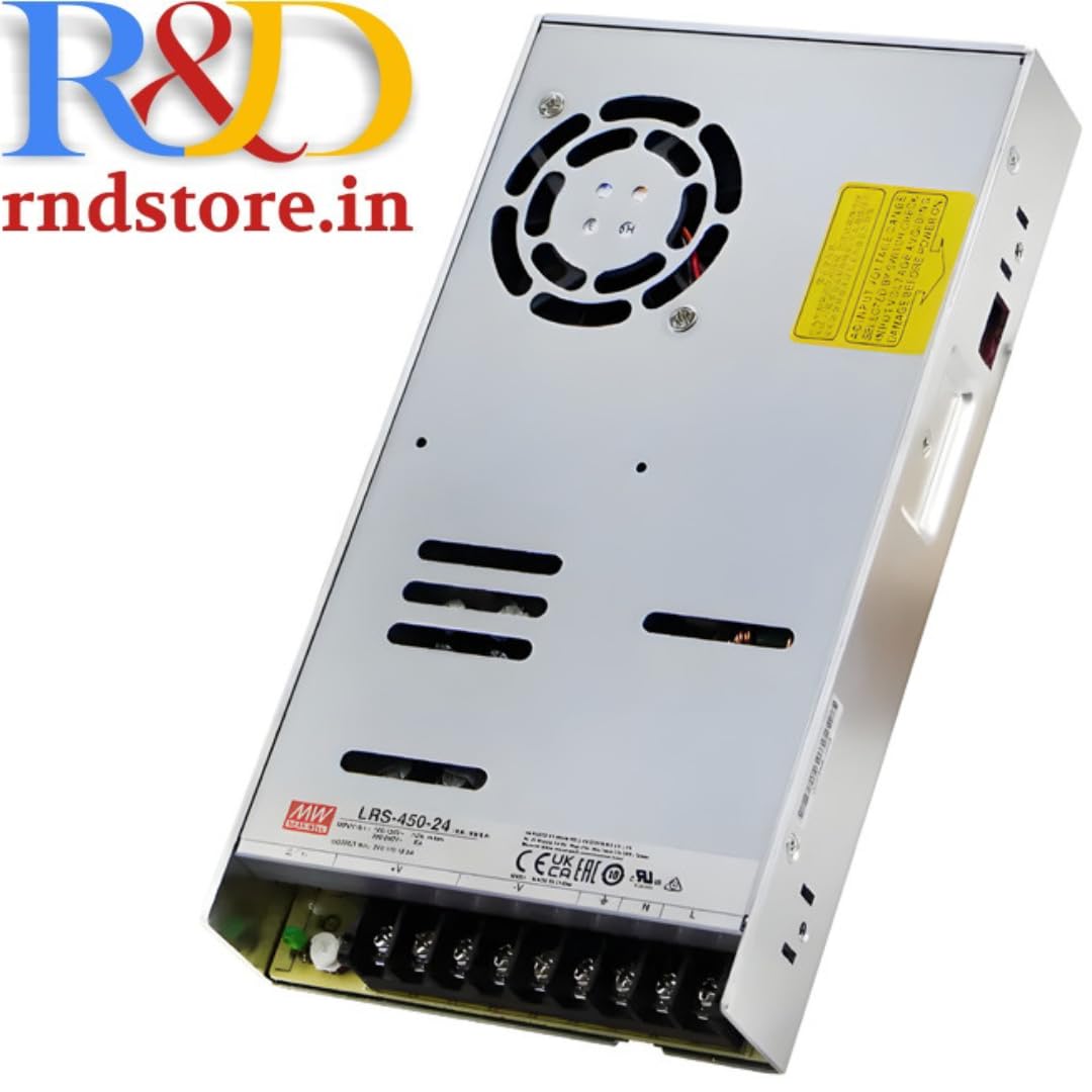 R&D Meanwell SMPS LRS-450-24 (24v-450W) Switching Power Supply For Industrial Automation machinery