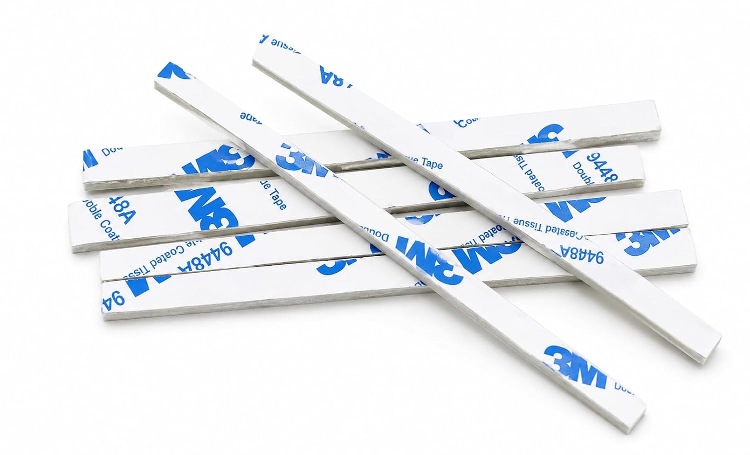 AR TAPES & PLASTICS 3 m Die Cut Strips Two Double Sided Self Adhesive Tape (Pack of 5)