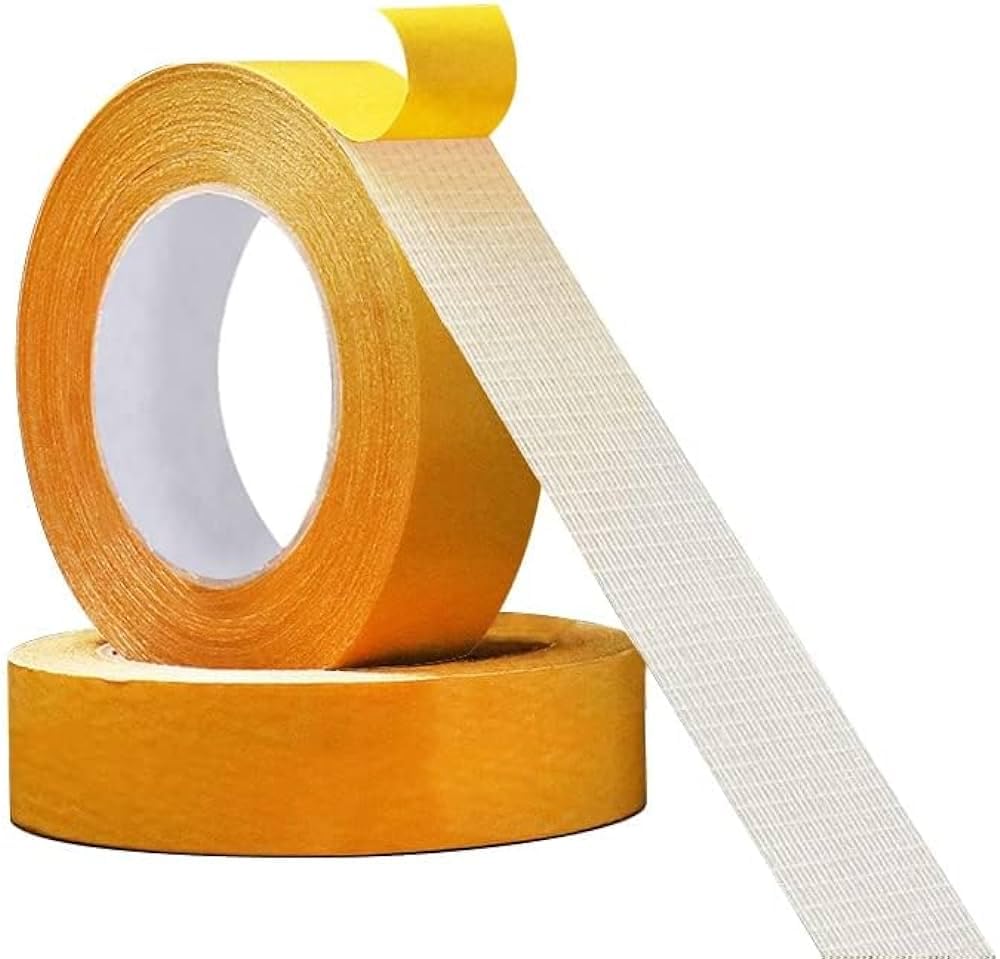 AR Cloth Tape Double Sided Adhesive 3 Inch X 20Meter (Pack of 4)
