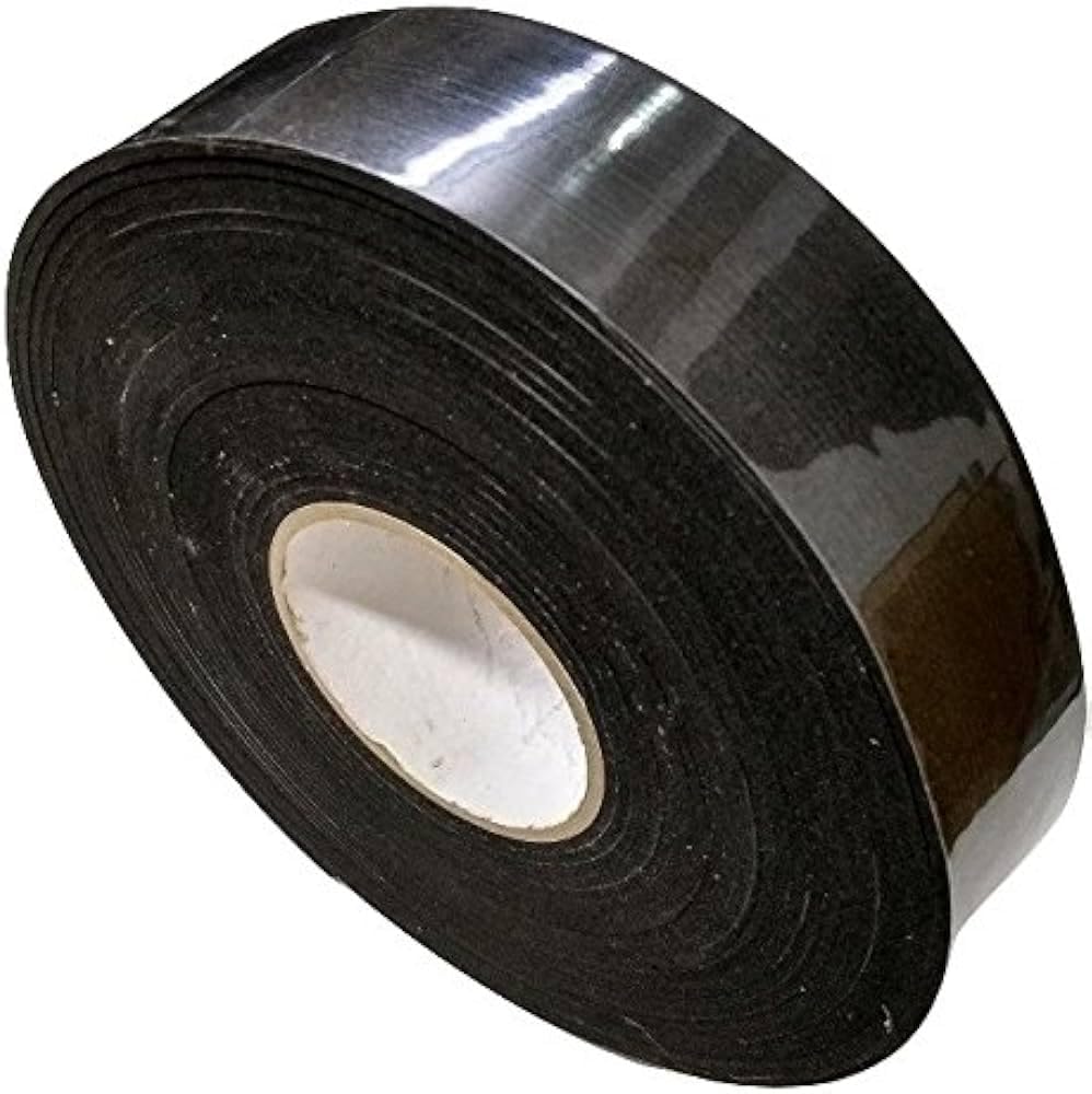 AR Single Side Thick Gasket Foam Tape Size- 25mm x 10meters With Polyester Linear (Black)