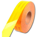 AR High Intensity Reflective Tape (2 inch 50 meter) Warning Retro Conspicuity Tape Reflective Tape High Intensity Reflective Bright Conspicuity Tape Waterproof (Red, 2)