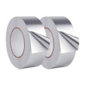 AR Aluminium Foil Tape Silver Tape 20 Meters in Length 72mm Foil Tape for Air Duct Joining, Used for AC Ducting, Pipe Work, High Temprature Ducting Tape Pack of 2