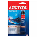 Loctite Shoe Glue, Strong & Flexible, Resistant to Water, Ideal for Rubber, Leather, Vinyl & Canvas, Permanent repair of any shoes, Precise application, Dries Clear - 0.6 fl oz Bottle, Pack of 1