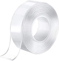 AR Nano Double Sided Tape, Multipurpose Super Sticky Gel Tape,(Size-24mm x 5mtr) Thickness 2mm Washable, Reusable for Home & Office Pack of 2