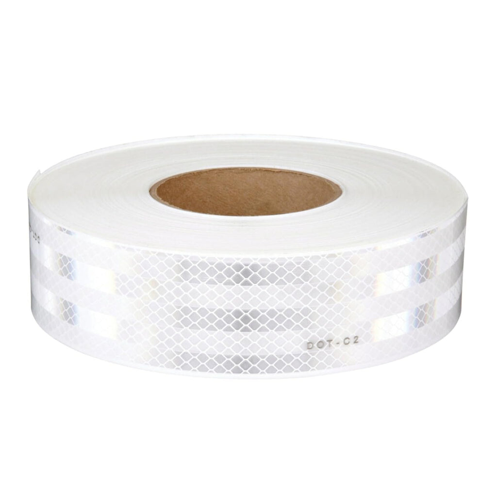 3M 983 High Intensity Reflective Tape (48mmX5mtr)(Pack of 1) (white)