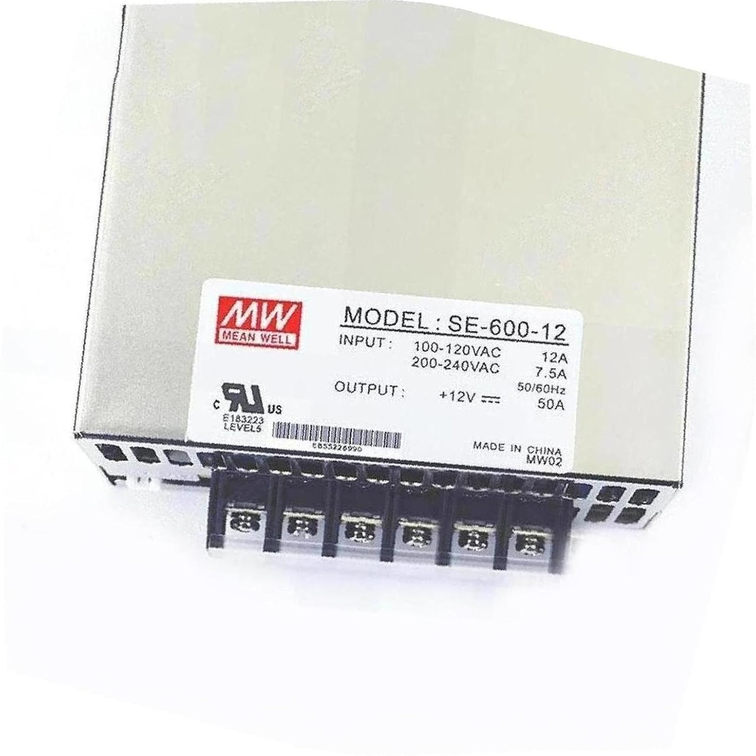 Taiwan meanwell SE-600-12 600W 12V 50A Switching Power Supply high Power Industrial Power Supply More
