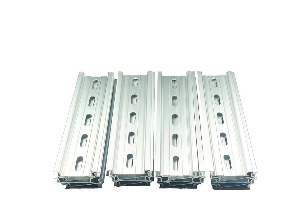 AR DIN mounting Rails (Size- 8inch X35mm X 7.5mm) Industrial Equipment Mounting, Rattle-Proof. Pack of 5
