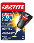 Loctite Super Glue Power Gel, Flexible Super Glue Gel, Superglue with Non-Drip Formula for Vertical Applications,Clear Superglue for Plastic, Wood, Metal, Crafts, & Repair, DIY, 4g