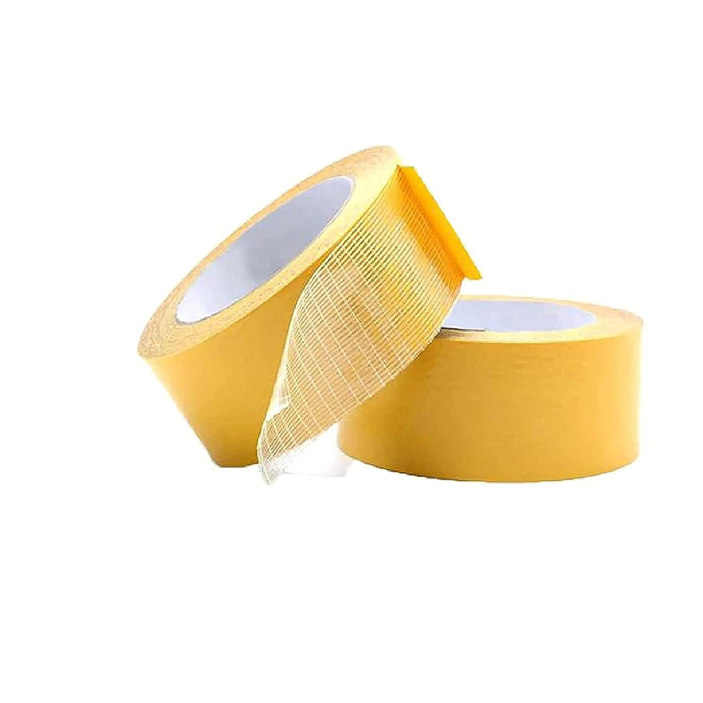 AR Cloth Tape Double Sided Adhesive 1 Inch X 20Meter (Pack of 4)