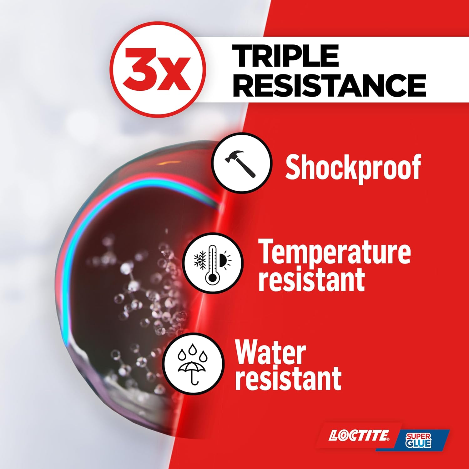 Loctite Precision, Strong All Purpose Liquid Adhesive for Accurate Repairs, controlled application on hard to reach surfaces, bonds in seconds, waterproof, multi material, DIY, super glue, 5g