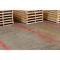 AR Floor Marking Vinyl Tape for Athletics and Social Distancing, Size-2Inch X 25 Meter (RED)