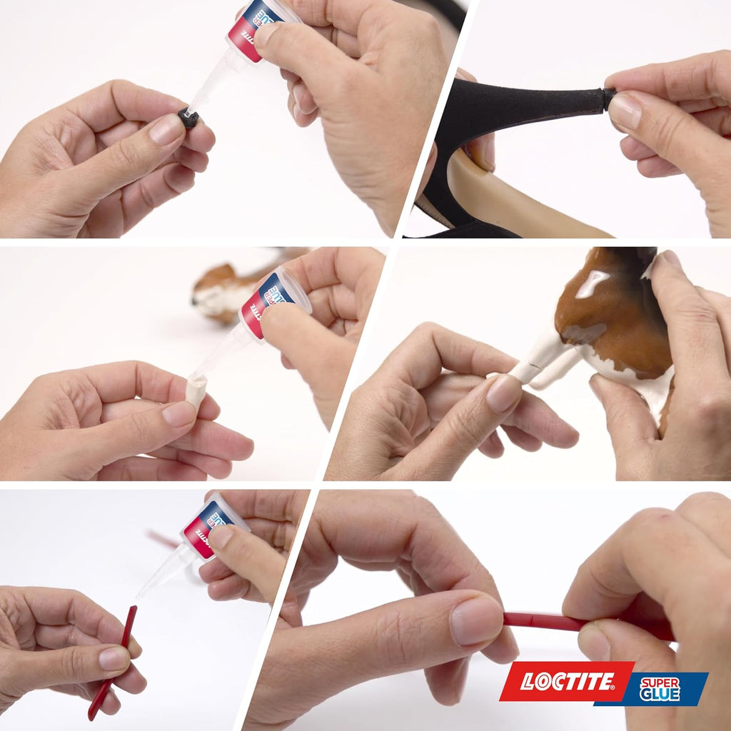 Loctite Precision, Strong All Purpose Liquid Adhesive for Accurate Repairs, controlled application on hard to reach surfaces, bonds in seconds, waterproof, multi material, DIY, super glue, 5g
