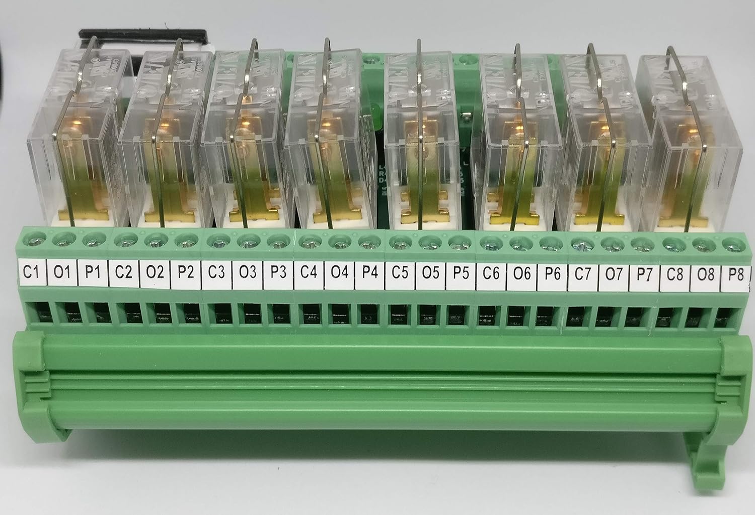 Phoenix Contact Make 8 Channel 24V 1 Changeover Relay Board with Pluggable (OEN Make)