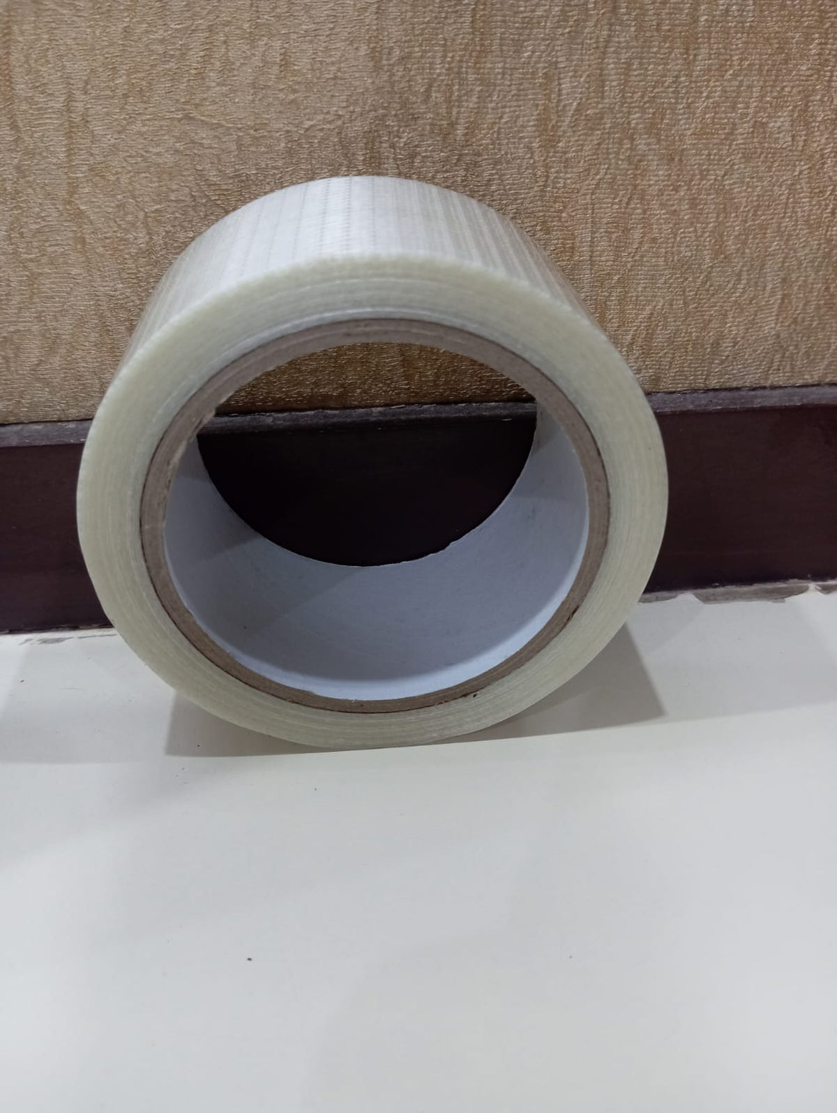 AR Cross Filament Strapping Tape (Size - 2 Inch x 50 Meter) Heavy Duty Transparent Reinforced Fiberglass Pack of 1