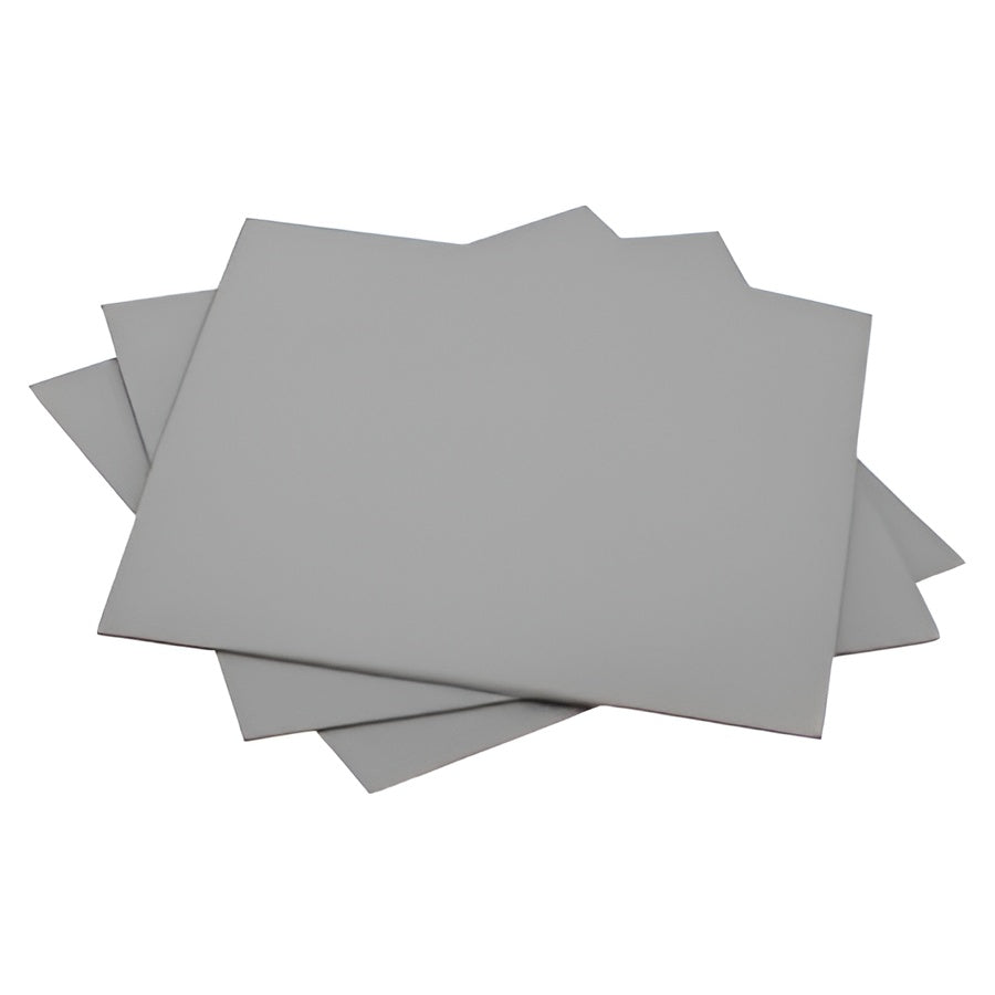 TRUEBOND 9w/mk Thermal Silicone Pad Size- 145x145 Soft Safe Simple to Apply for SSD CPU GPU Chipset Cooling (Pack of 1) (Grey, Thikness-4 MM)